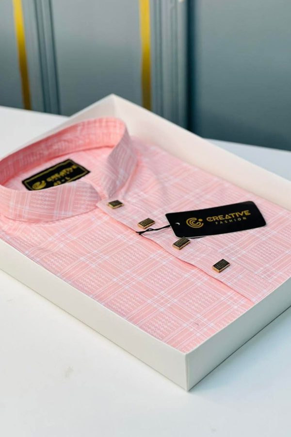 কটন চেক পাঞ্জাবি